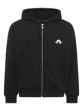 Marine Serre MS Sport zipped hoodie