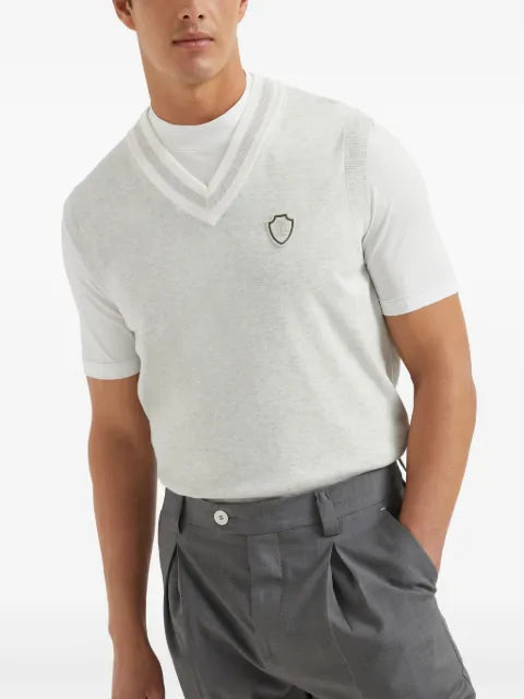 Brunello Cucinelli cotton vest