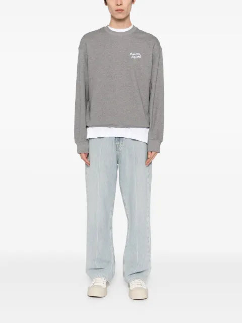 Maison Kitsuné handwriting sweatshirt