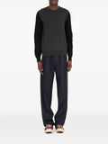 Maison Margiela two-tone wool crewneck T-shirt