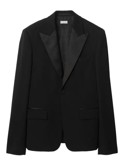 Burberry Grain de Poudre wool tuxedo jacket