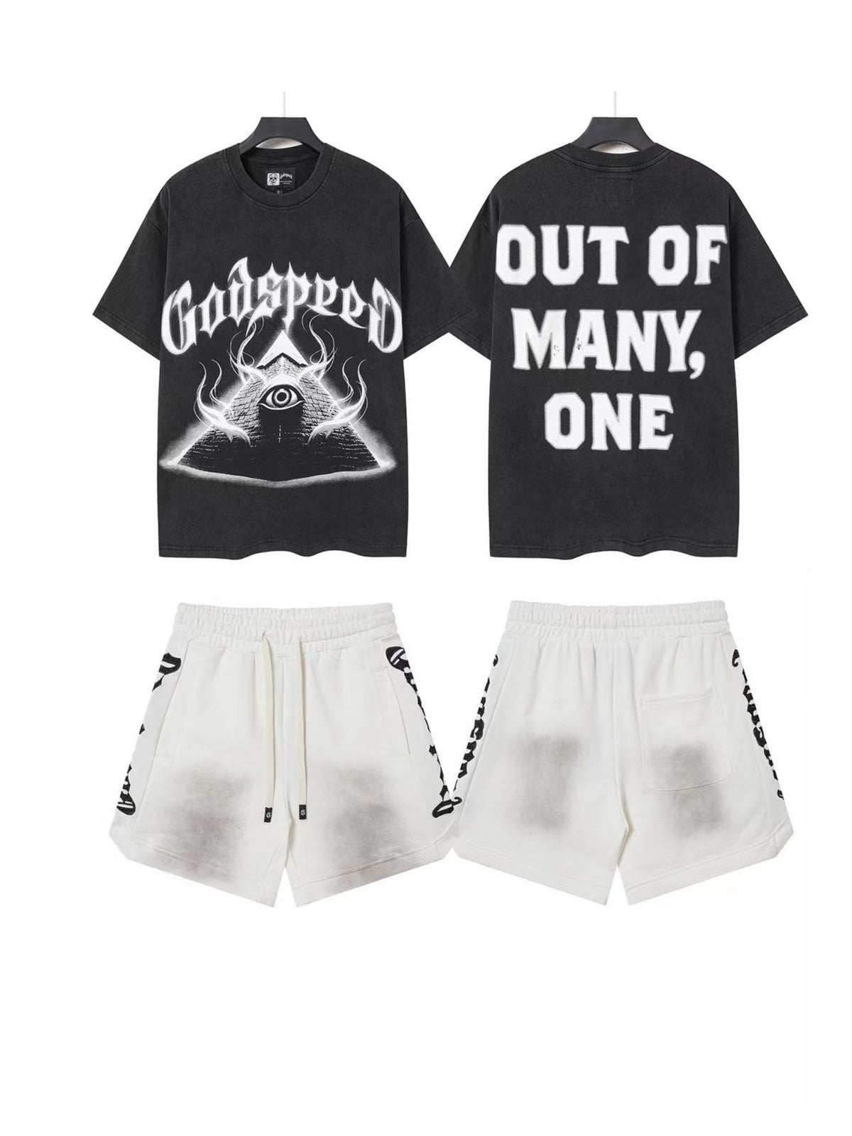 Godspeed Triangle Eye T-Shirt & Shorts Set