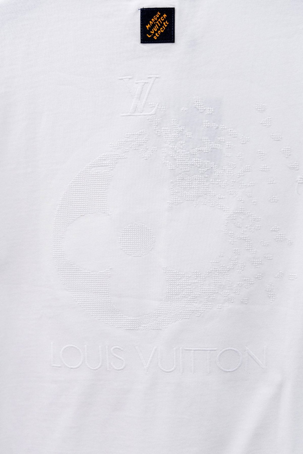 Louis Vuitton*LV Tonal Floral Graphic Short-Sleeve T-Shirt
