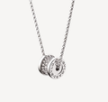 Bvlgari ZERO 1 SILVER DIAMOND NECKLACE